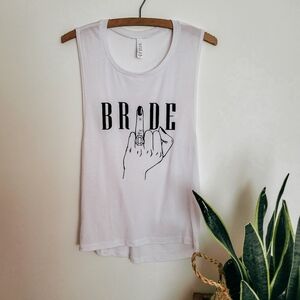 Bella Novelty BRIDE tank top